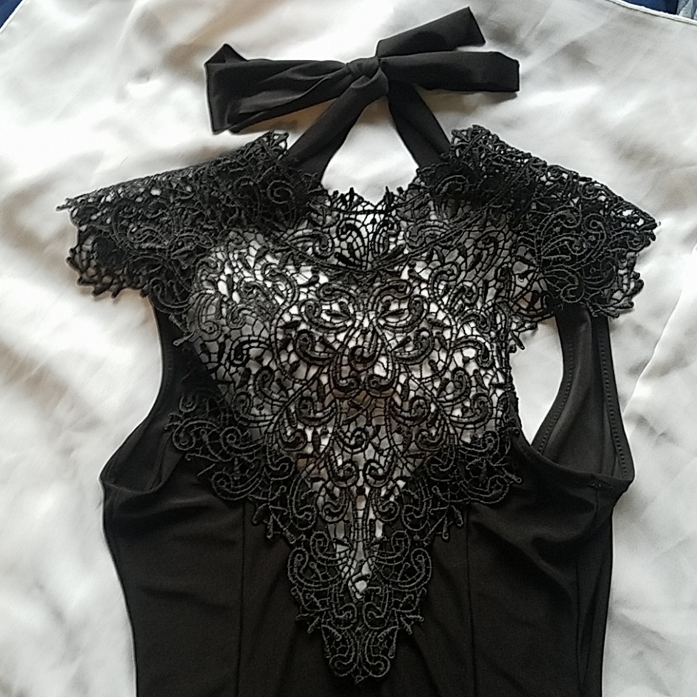 Sleek Black Homecoming Dress
